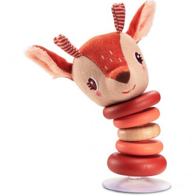 Hochet Stella le faon à fixer avec ventouse - Lilliputiens