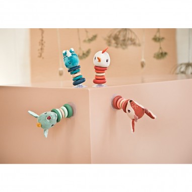 Hochet Stella le faon à fixer avec ventouse - Lilliputiens