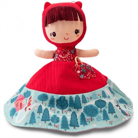 Marionnette en tissu réversible chaperon rouge - Lilliputiens