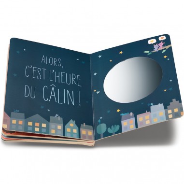 Livre d'apprentissage Fr en carton sur le rituel du coucher - Lilliputiens