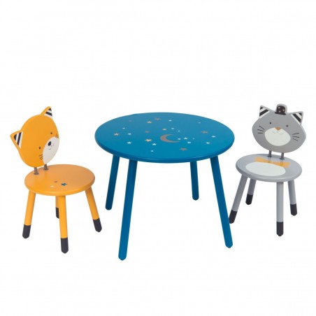 Chaise moutarde Lulu Les Moustaches - Moulin Roty