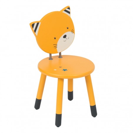 Chaise moutarde Lulu Les Moustaches - Moulin Roty