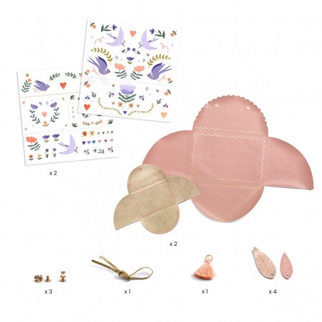 Pochettes à créer Sweet fashionista - Do it Yourself - Djeco