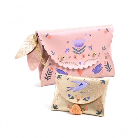 Pochettes à créer Sweet fashionista - Do it Yourself - Djeco