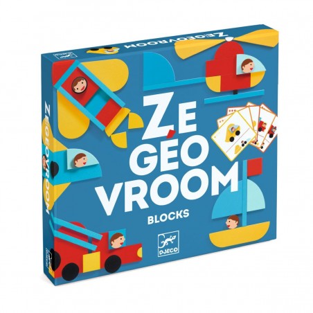 Ze Geo Vroom - Un jeu - sur la boutique - Djeco