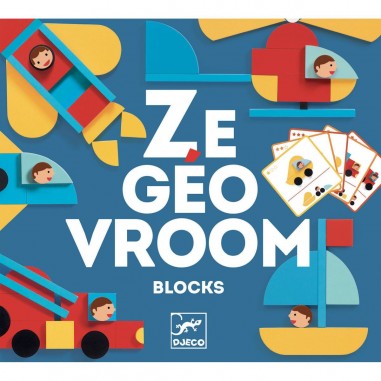 Ze Geo Vroom - Un jeu - sur la boutique - Djeco