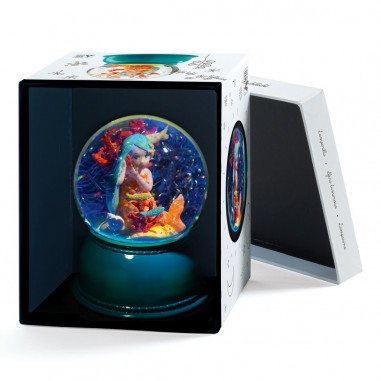 Veilleuse sirène et boule à neige sirène - Djeco