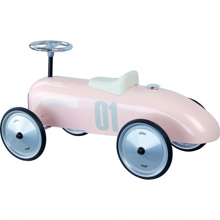 Porteur voiture vintage rose tendre - Vilac