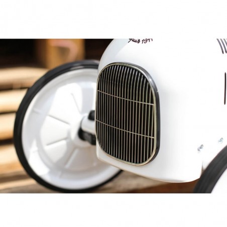 Porteur voiture vintage blanc crème - Liv gratuite - Vilac