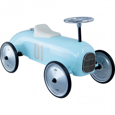 Porteur voiture vintage bleu tendre - Un jeu - Vilac