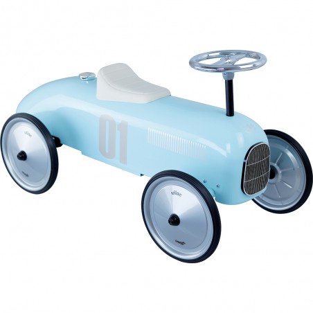 Porteur voiture vintage bleu tendre - Un jeu - Vilac