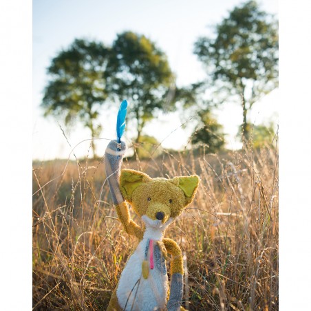 Grand renard Chaussette Le voyage d'Olga - Moulin Roty