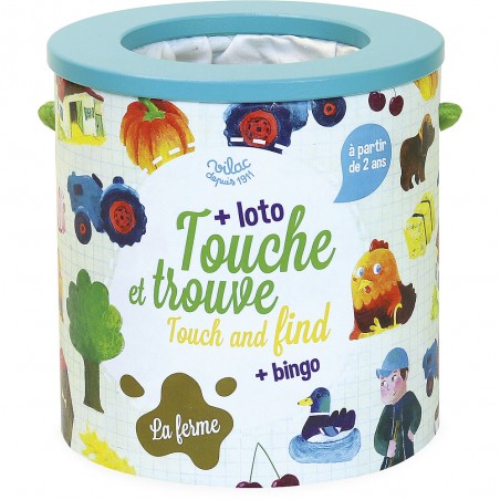 Touche et Trouve "La Ferme" - Un jeu - Vilac