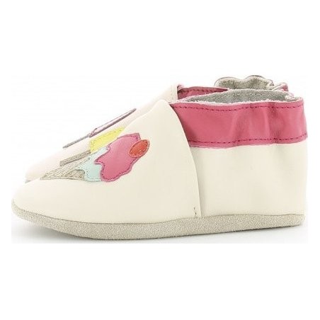 Ice Cream Beige Clair - Chaussons semelle souple Fille