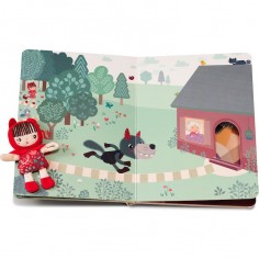 Livre parcours Chaperon rouge - Livre d'éveil - Lilliputiens 2
