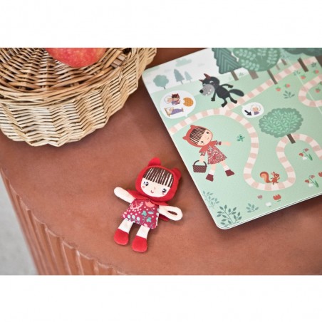 Livre parcours Chaperon rouge - Livre d'éveil - Lilliputiens