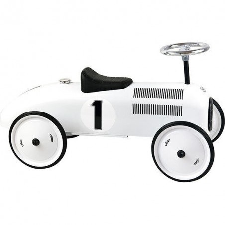 Porteur métal voiture Blanc Polaire - Vilac
