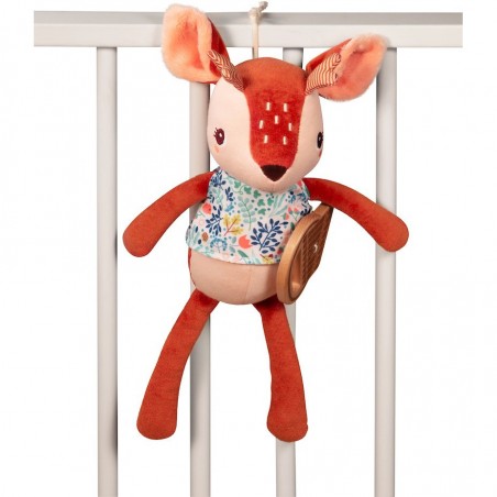 Peluche musicale Stella coton bio - Cadeau bébé - Lilliputiens