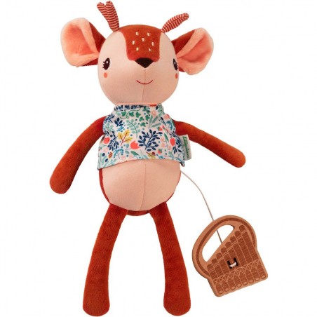 Peluche musicale Stella coton bio - Cadeau bébé - Lilliputiens