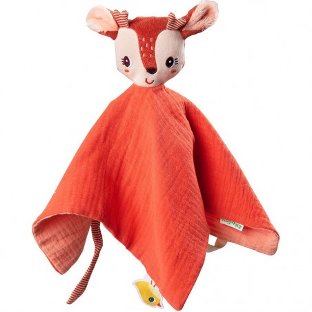 Doudou Stella en coton bio - Cadeau de naissance - Lilliputiens