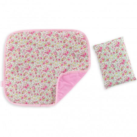 Ensemble couffin tressé pour poupon 36 et 42 cm - Corolle