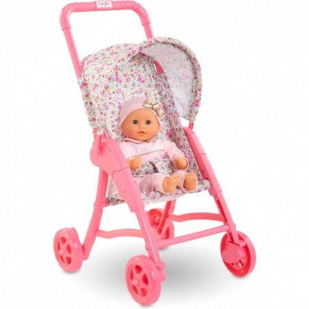 Poussette fleurie pour poupée 30 cm - Corolle