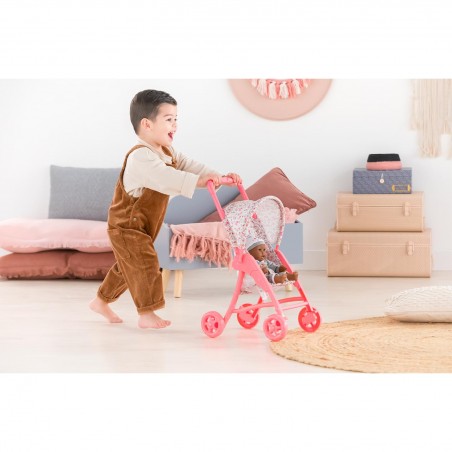 Poussette fleurie pour poupée 30 cm - Corolle