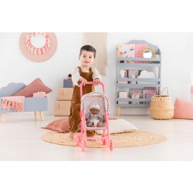 Poussette fleurie pour poupée 30 cm - Corolle
