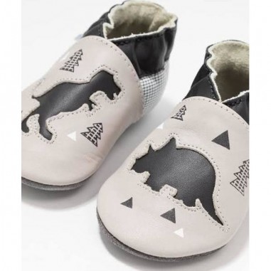 Chaussons souples en cuir Mundodino