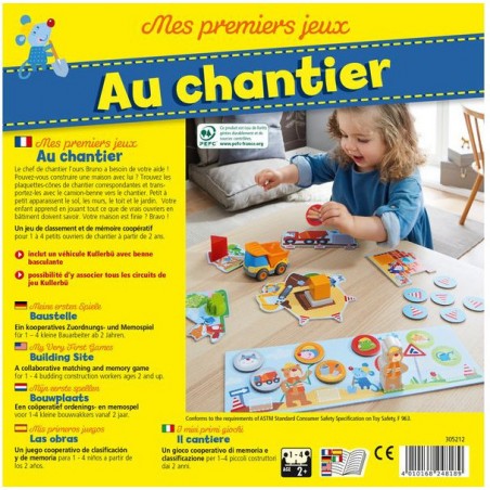 Mes Premiers Jeux - Au Chantier - Jeux de société - Haba