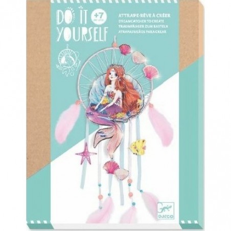 Coffret créatif DIY "Attrape-Rêves Douce Sirène"