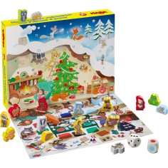 Mon Premier Calendrier de l'Avent - Noël chez la Famille Ours - Jeux enfants - Haba 2