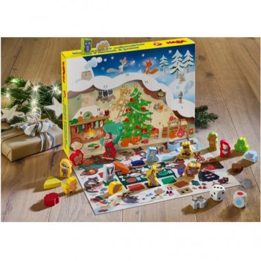 Mon Premier Calendrier de l'Avent - Noël chez la Famille Ours - Jeux enfants - Haba