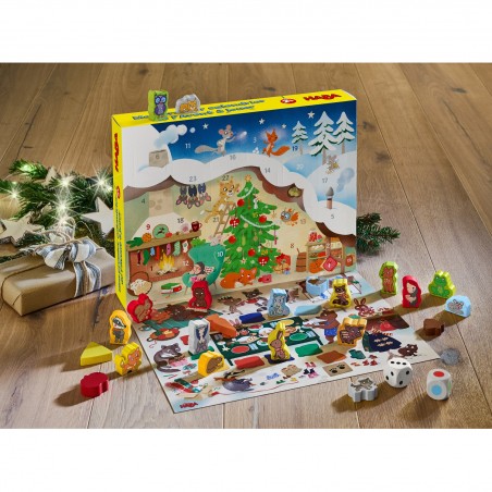 Mon Premier Calendrier de l'Avent - Noël chez la Famille Ours - Jeux enfants - Haba