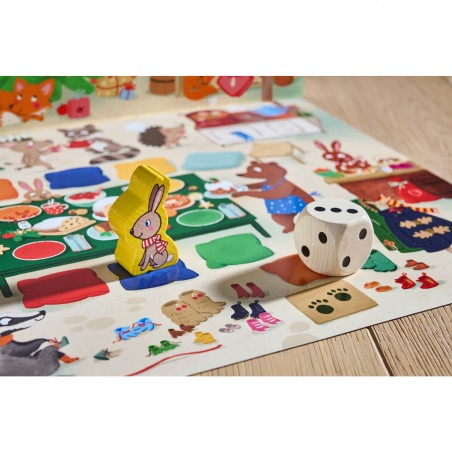 Mon Premier Calendrier de l'Avent - Noël chez la Famille Ours - Jeux enfants - Haba