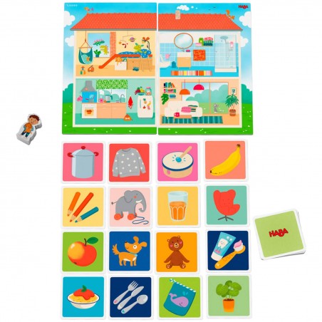 Mes Premiers jeux - Bienvenue à la maison - Jeux de société - Haba