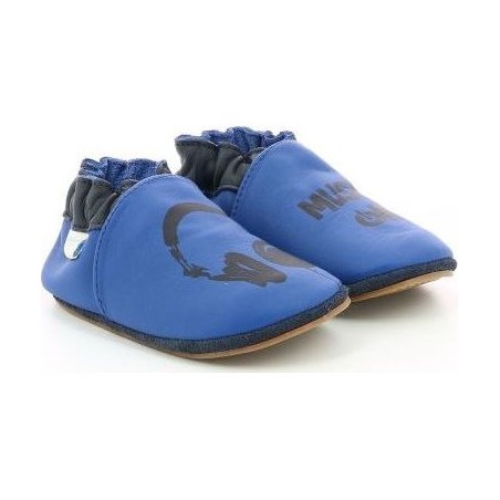 Chaussons souples avec semelle antidérapanteMusic On