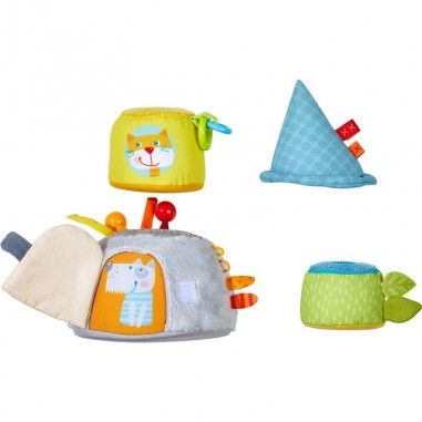 Tour à Empiler Animaux rigolos - Un jeu - Haba