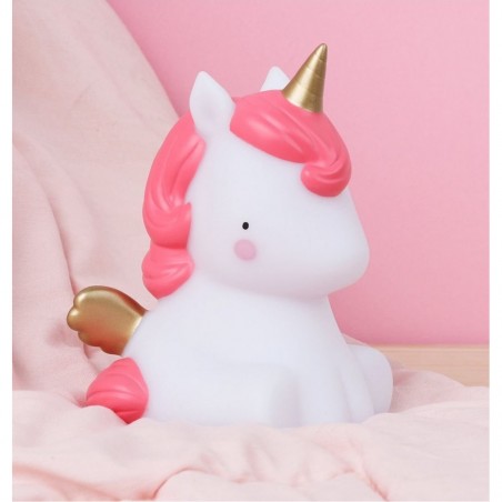 Veilleuse licorne or - décoration - A Little Lovely Company