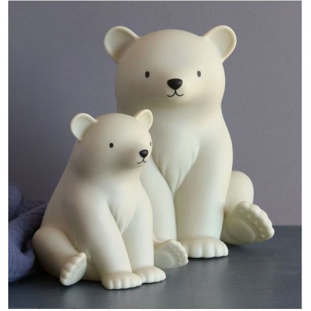 Petite veilleuse ours polaire - A Little Lovely Company