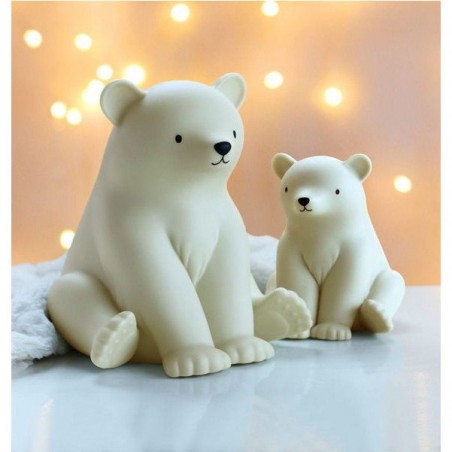 Petite veilleuse ours polaire - A Little Lovely Company