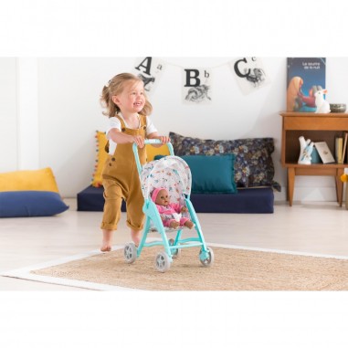 Poussette verte menthe pour poupée - Corolle