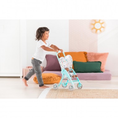 Poussette verte menthe pour poupée - Corolle