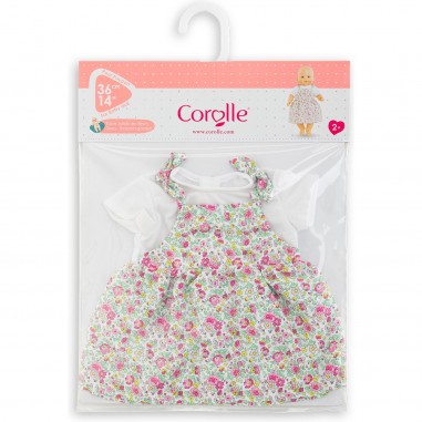 Robe Jardin en Fleurs pour poupon 36cm - Corolle