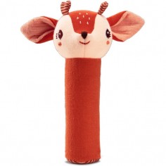 Stella hochet pouet en coton bio - Lilliputiens