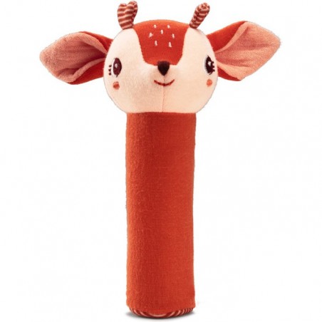 Stella hochet pouet en coton bio - Lilliputiens