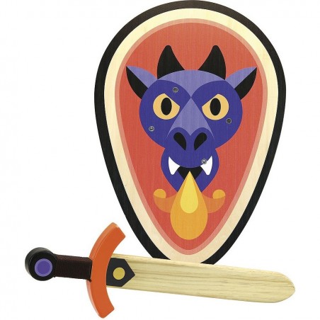 Bouclier et épée dragon - Vilac