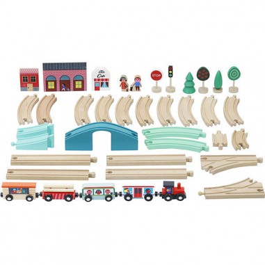 Circuit de train Grand Express Ingela P.Arrhenius - Vilac