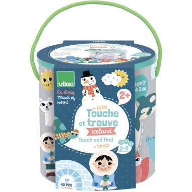 Touche et trouve Iceland Michelle Carlslund - Vilac