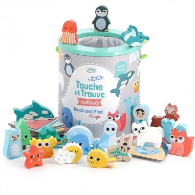 Touche et trouve Iceland Michelle Carlslund - Vilac